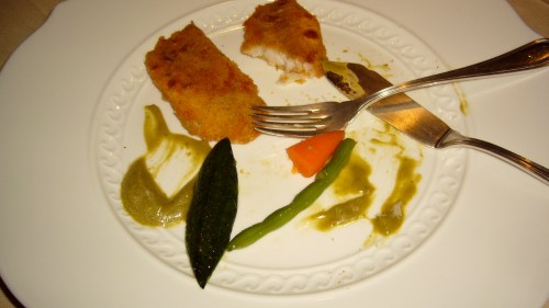 Il Ridotto - Dorade w Zucchini Puree