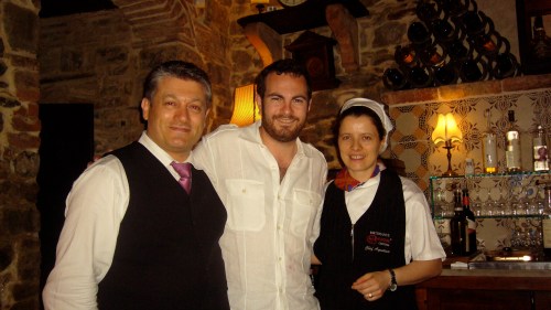 La Bucaccia - Owners 2 Romano and Agostina Magi and Chad
