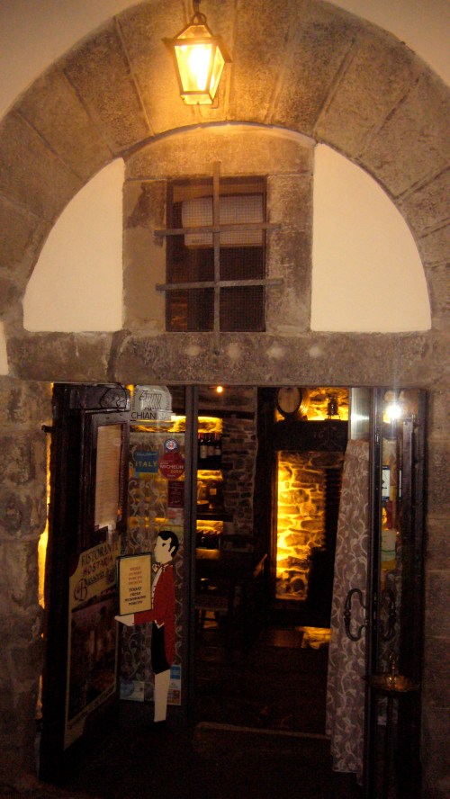 La Bucaccia - Entrance Entrance to Hostaria La Bucaccia