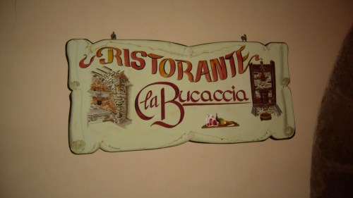 La Bucaccia - Sign La Bucaccia - Sign